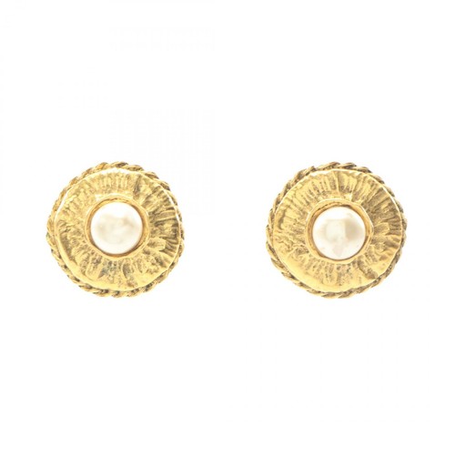 Chanel orecchino rotondo - chanel,
