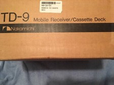 Nakamichi cassetta radio - td-9, cassetta/radio