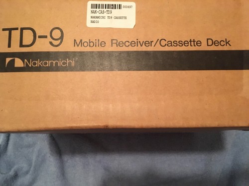 Nakamichi cassetta radio - nakamichi, td-9