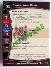 ►SHOCKTROOP DEVIL ►01 RARE