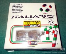 Gadget di ITALIA '90 Portachiavi "FERRARI F40" in Metallo con Scatola Burago