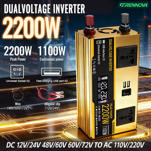 Grennova 2200w lcd inverter - grennova,