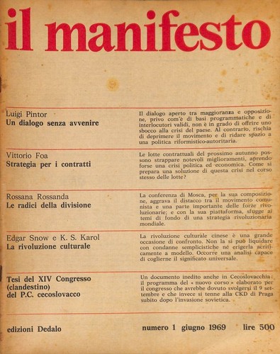 Manifesto 1 giugno - il,