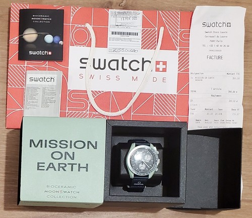 Nuovo omega swatch mission - omega, x
