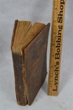 antique 1818s   leather book