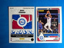 Figurine Panini NBA 2024-25 2025 Card n. 60 Joel Embiid (Philadelphia 76ers)