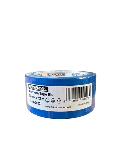Nastro americano blu - blu, mm