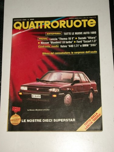 Rivista quattro ruote - rivista-quattro, ruote-gennaio