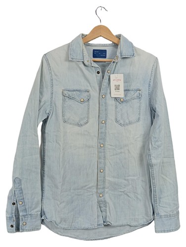 Zara man camicia jeans uomo - jeans,