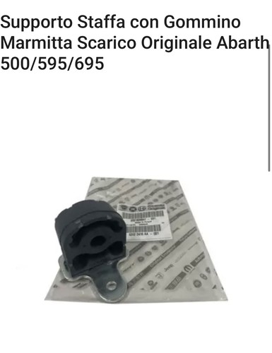 Staffa scarico posteriore - scarico,