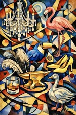 Quadro Moderno Astratto