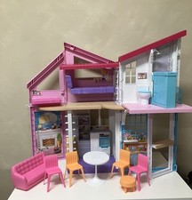 Mattel malibu barbie - malibu, casa