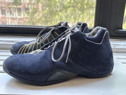 Scarpe mac scamosciate blu - t-mac, 3