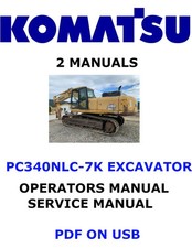 Komatsu PC340NLC-7K Escavatore