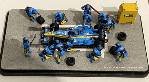 Team renault 2005 pit - pit, stop
