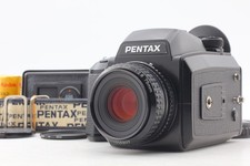[Quasi come nuovo con cinturino] Pentax 645N SMC A 75mm f2.8 + 120 pellicola posteriore x2 dal GIAPPONE