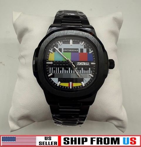 Orologio ontheedge uomo - uomo, nero