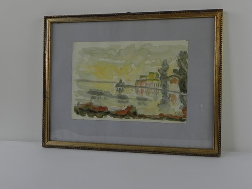Quadro acquerello paesaggio - quadro,