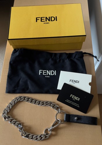 Fendi leather key portachiavi - fendi,