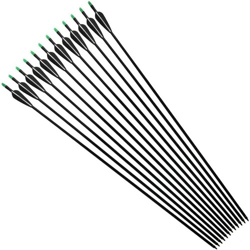 12pz frecce fibra di vetro - frecce,
