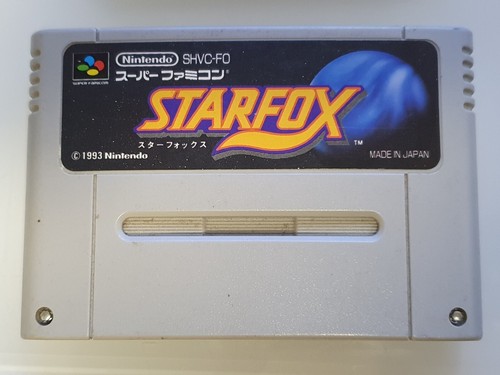 Snes super famicom star fox - snes,