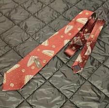 Cravatta collo Yukiko Hanai uomo seta astratta lusso giapponese nuova con etichetta NOS made in Japan