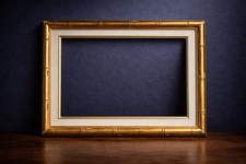 Quadro Decò Cornice Legno