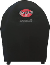 Char Griller BAR6659 6659 Akorn Jr Grill Cover, Nero
