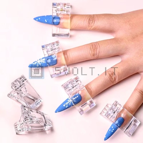 Clip per unghie trasparenti - unghie,