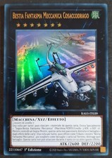 BESTIA FANTASMA MECCANICA COSACCODRAGO Super Rara Italiano RA03-IT039 YUGIOH