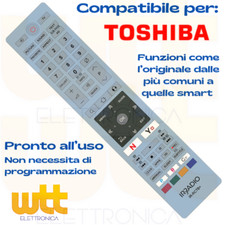 TELECOMANDO UNIVERSALE COMPATIBILE PER TV TOSHIBA