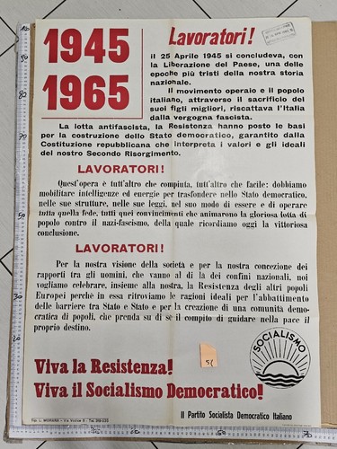 Manifesto psdi partito - psdi,