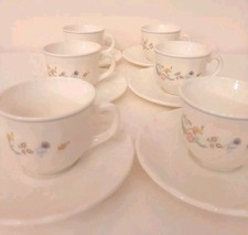  Tazzine Caffè Con Piattini