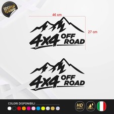 2 Adesivi 4x4 Off Road