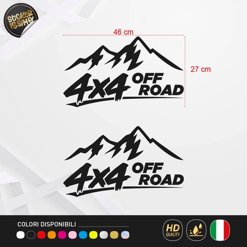 Kit adesivi 4x4 off - kit, road
