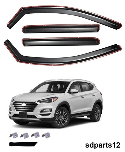 Kit deflettori aria nero - deflettori,