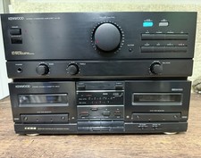 Compatto Stereo Kenwood AX-33 Amplificatore e deck cassetta ( leggi )