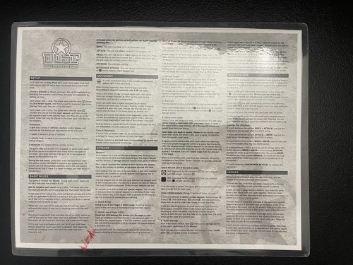 Dust tactics regole - tactics, regole/manuale