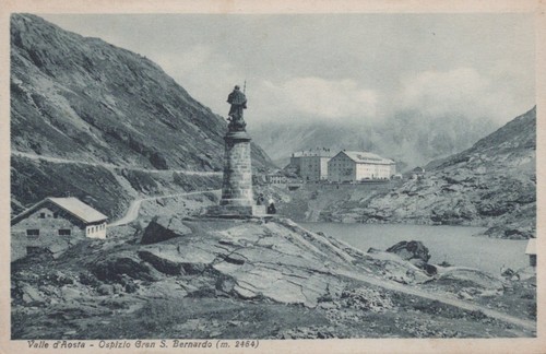 Cartolina ospizio gran s - ospizio,