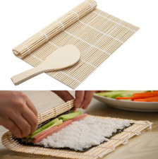 BamBoo Sushi Roller Mat & Rice