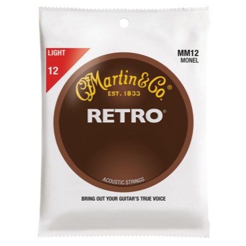 Martin mm12 retro monel - retro, corde