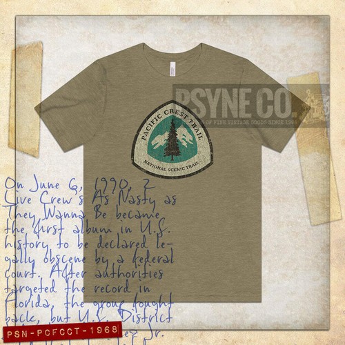 Shirt uomo pacific crest - t-shirt,
