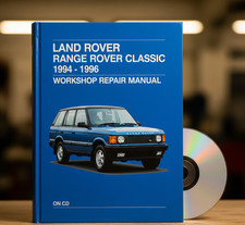 Land Rover Range Rover Classic 1994 - 1996 Manuale Officina Riparazione su CD