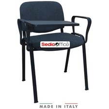 Sedia Con Braccioli Tavoletta