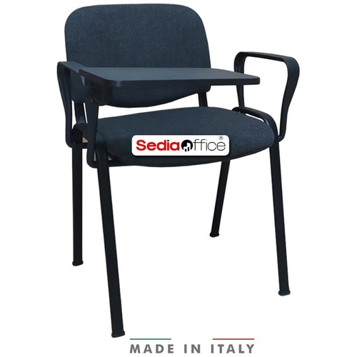 Sedia con braccioli tavoletta - sedia,