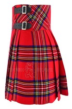 Gonna donna plissettata tartan