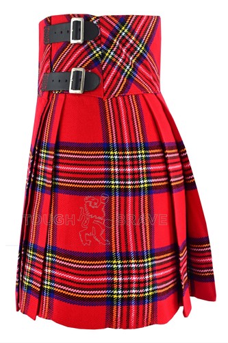 Mini gonna kilt donna - , rossa