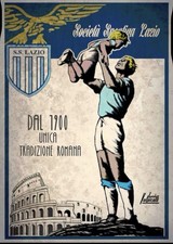 Targa Metallo-SS LAZIO-UNICA