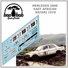 Calcas 1/43 Mercedes 280E East