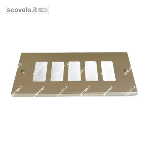 Placca alluminio fori - alluminio,